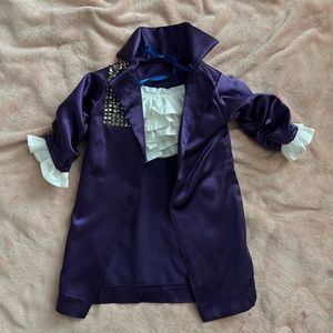 Custom/handmade Prince jacket & ruffles (approx size 2T)